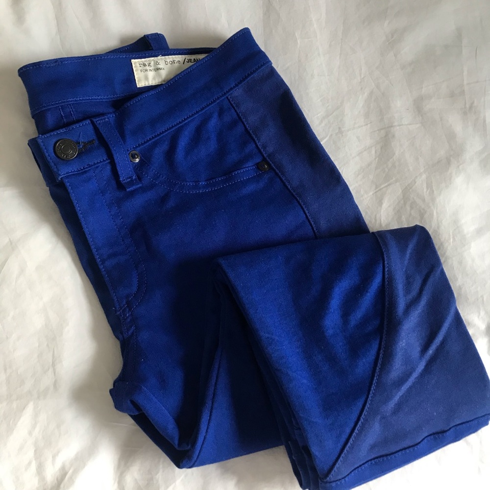 Rag & Bone x Intermix Collab Moto Skinny Jean